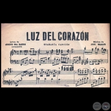 LUZ DEL CORAZÓN - Música: JOSÉ BRAGATO